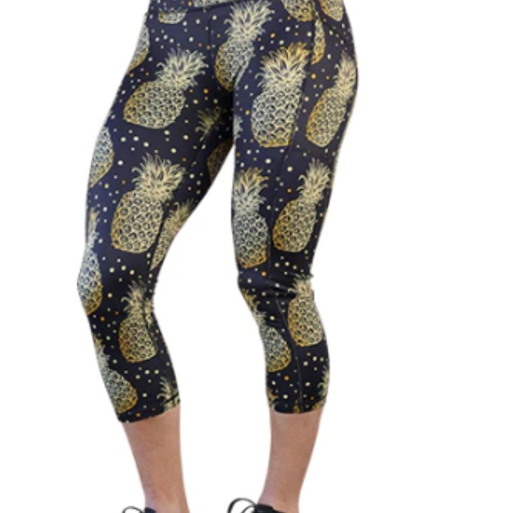 CVG Fineapple Capri Legging - Small